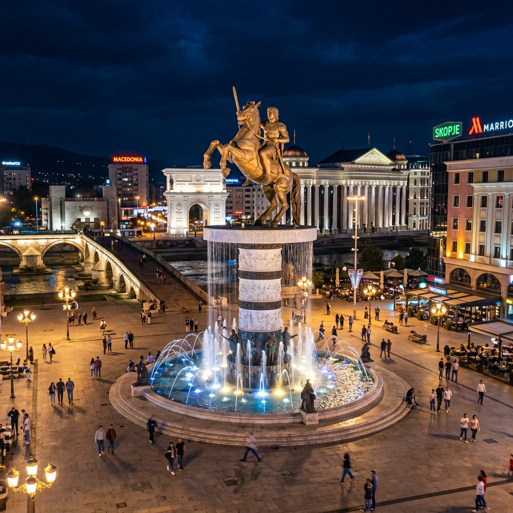 Balkan Güzelleri Ajet Havayolları ile Kosova Makedonya Turu